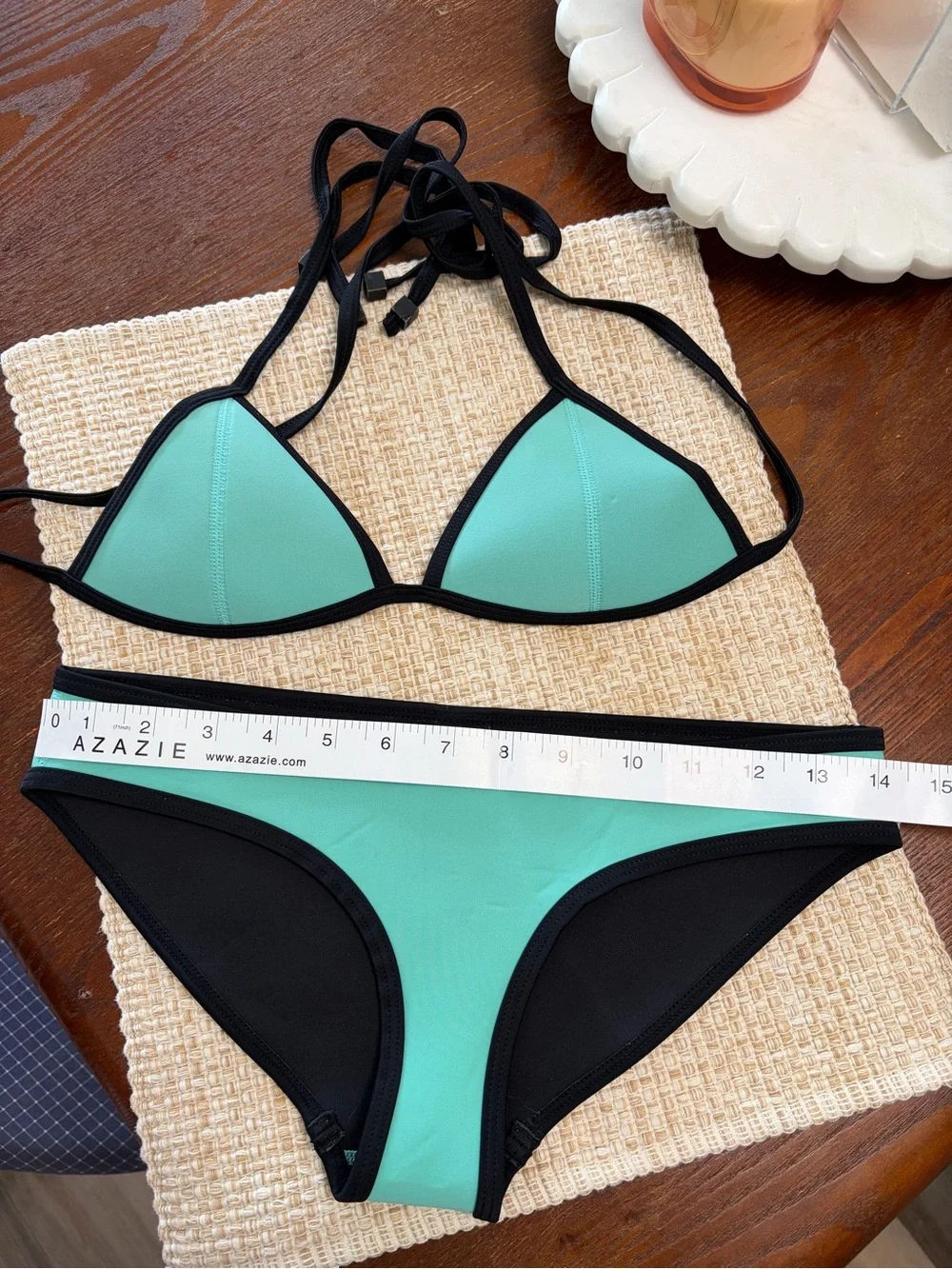 triangl swimwear neoprene bikini set